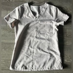 Figs Catarina Scrub Top Slate XXS